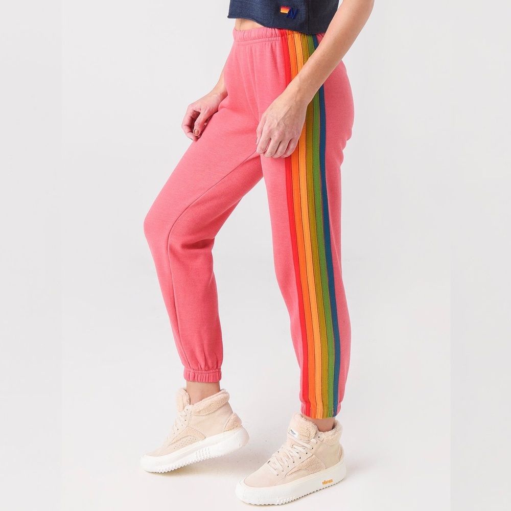 Aviator Nation // Six-Stripe Sweatpants